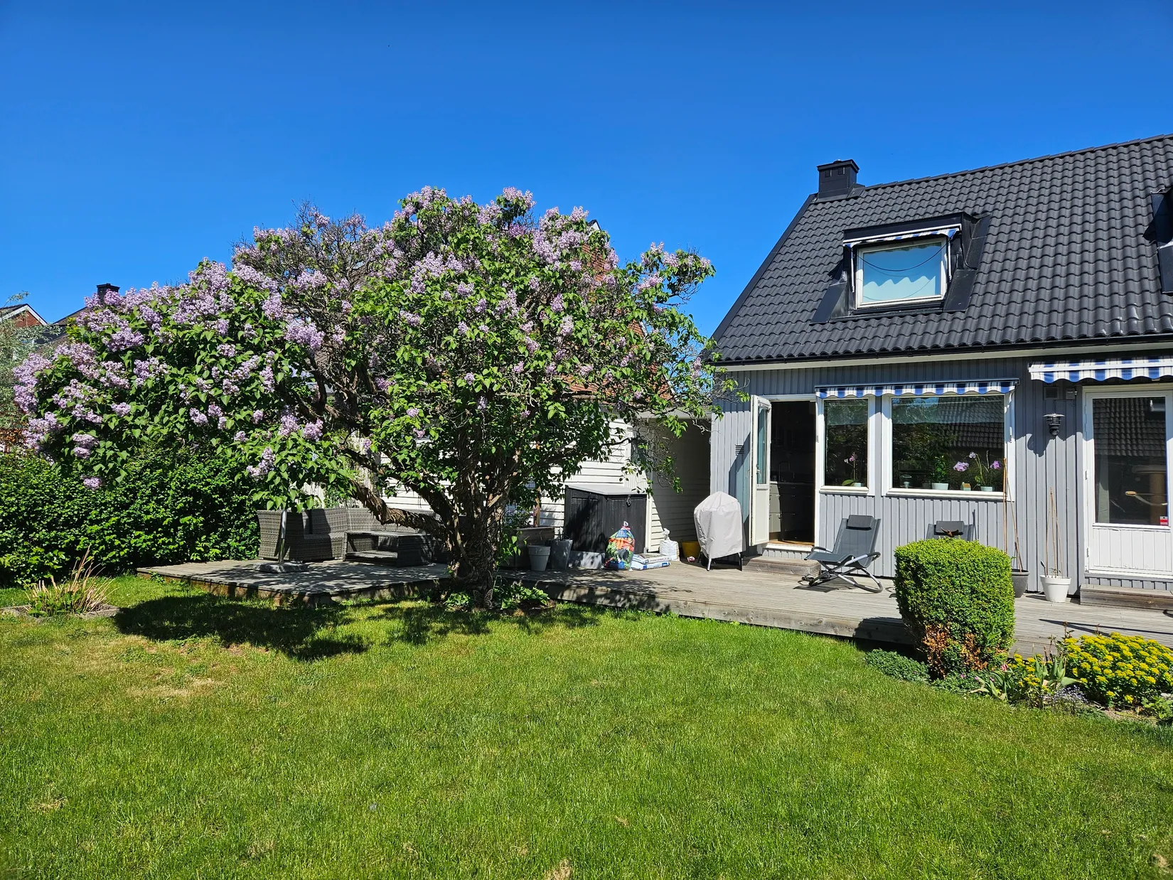 Radhus, Älvkvarnsvägen 35, Solhem, Stockholm