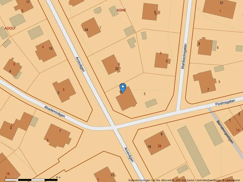 Villa, Arosvägen 20, Blåsbo, Västerås