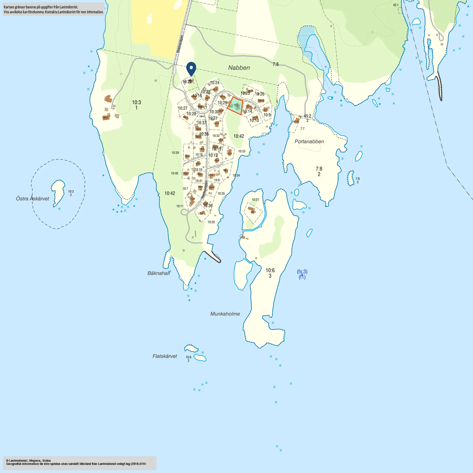 Fritidshus, Nabbavägen 155-10, Nabben, Karlshamn