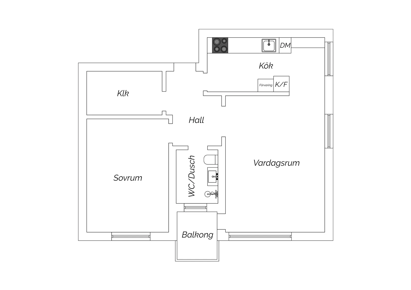 Bostadsrätt, Bokbindarvägen 84, Stockholm