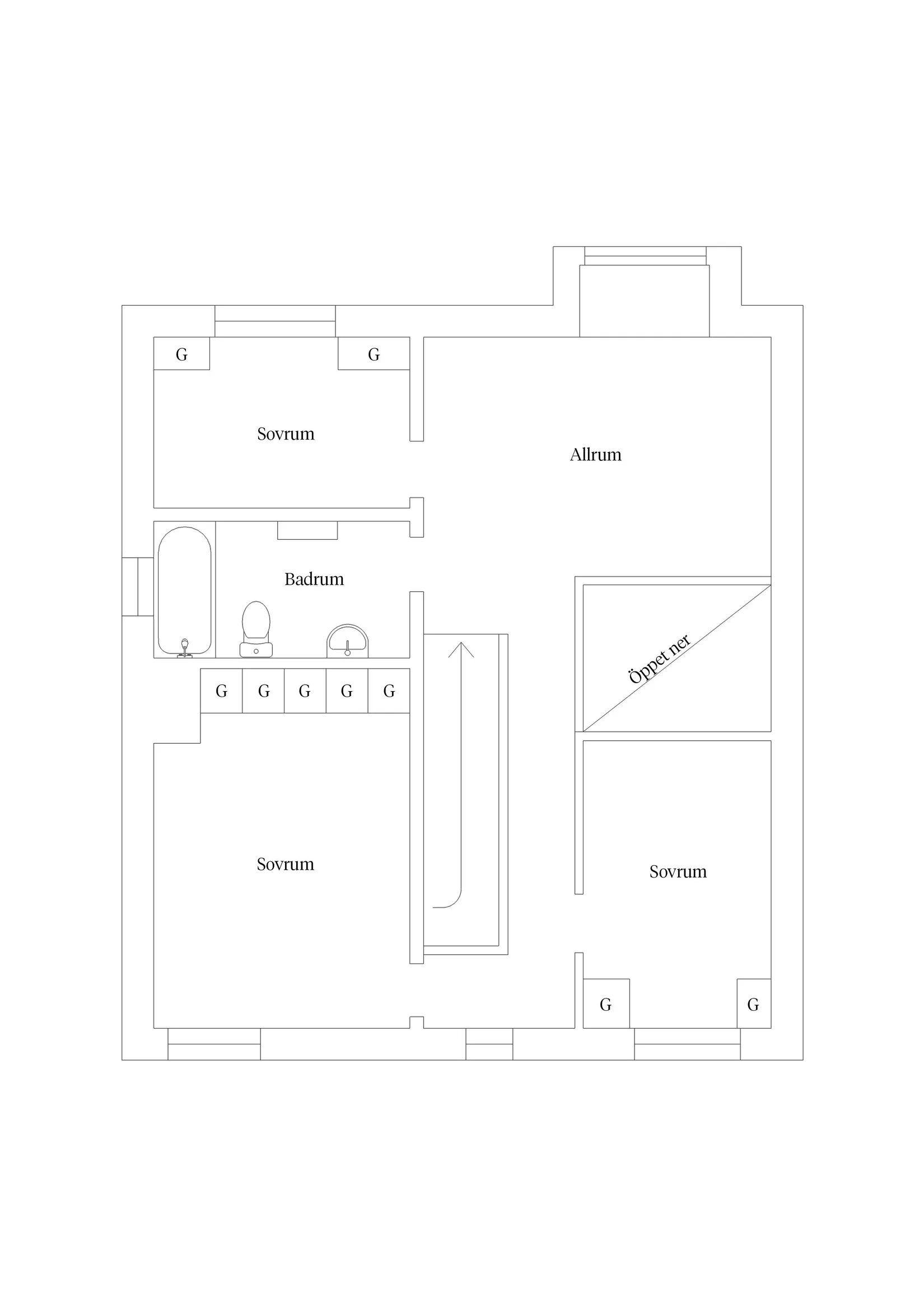 Bostadsrätt, Skogstorpsvägen 36, Lindbacken, Uppsala