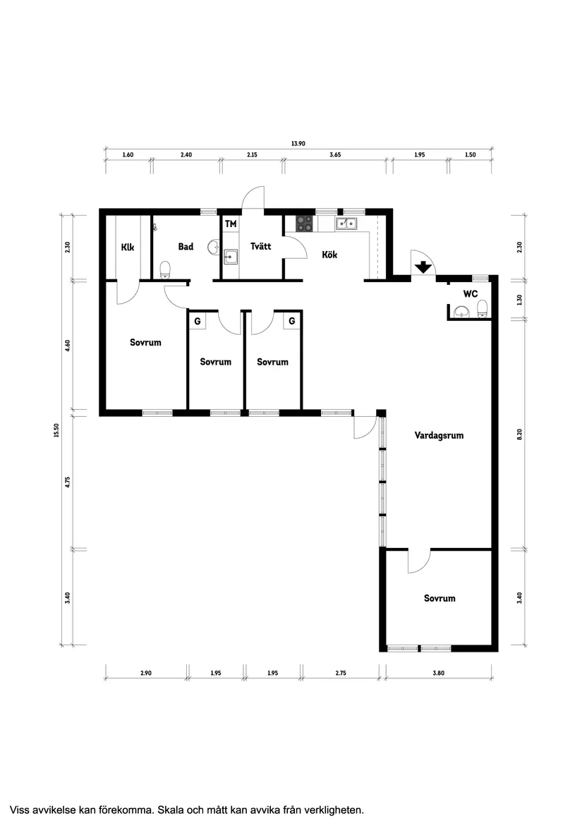 Villa, Radhus, Duvstigen 17, Perstorp