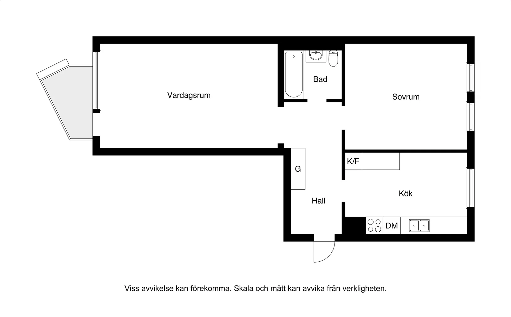 Bostadsrätt, Mariedalsvägen 56c, Kronborg, Malmö