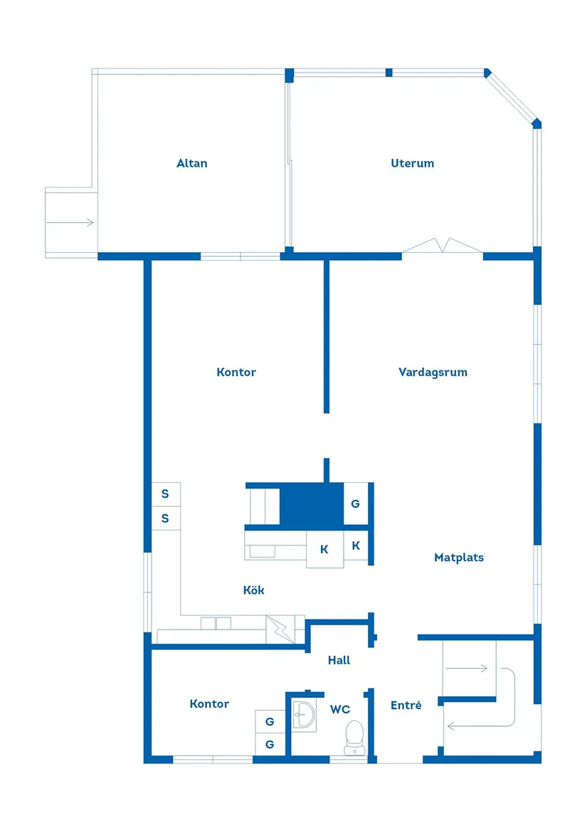 Villa, Allévägen 16, Valla, Katrineholm