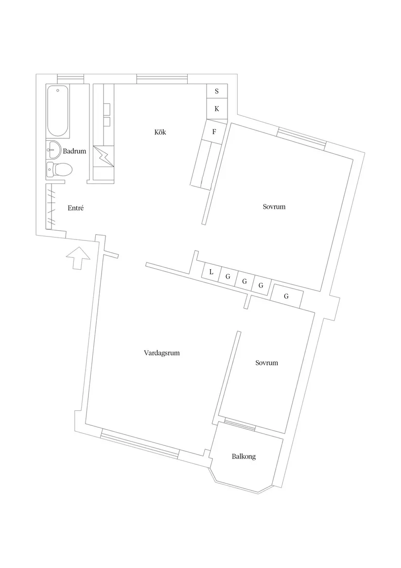 Bostadsrätt, Eva Bonniers gata 31, Fruängen, Stockholm