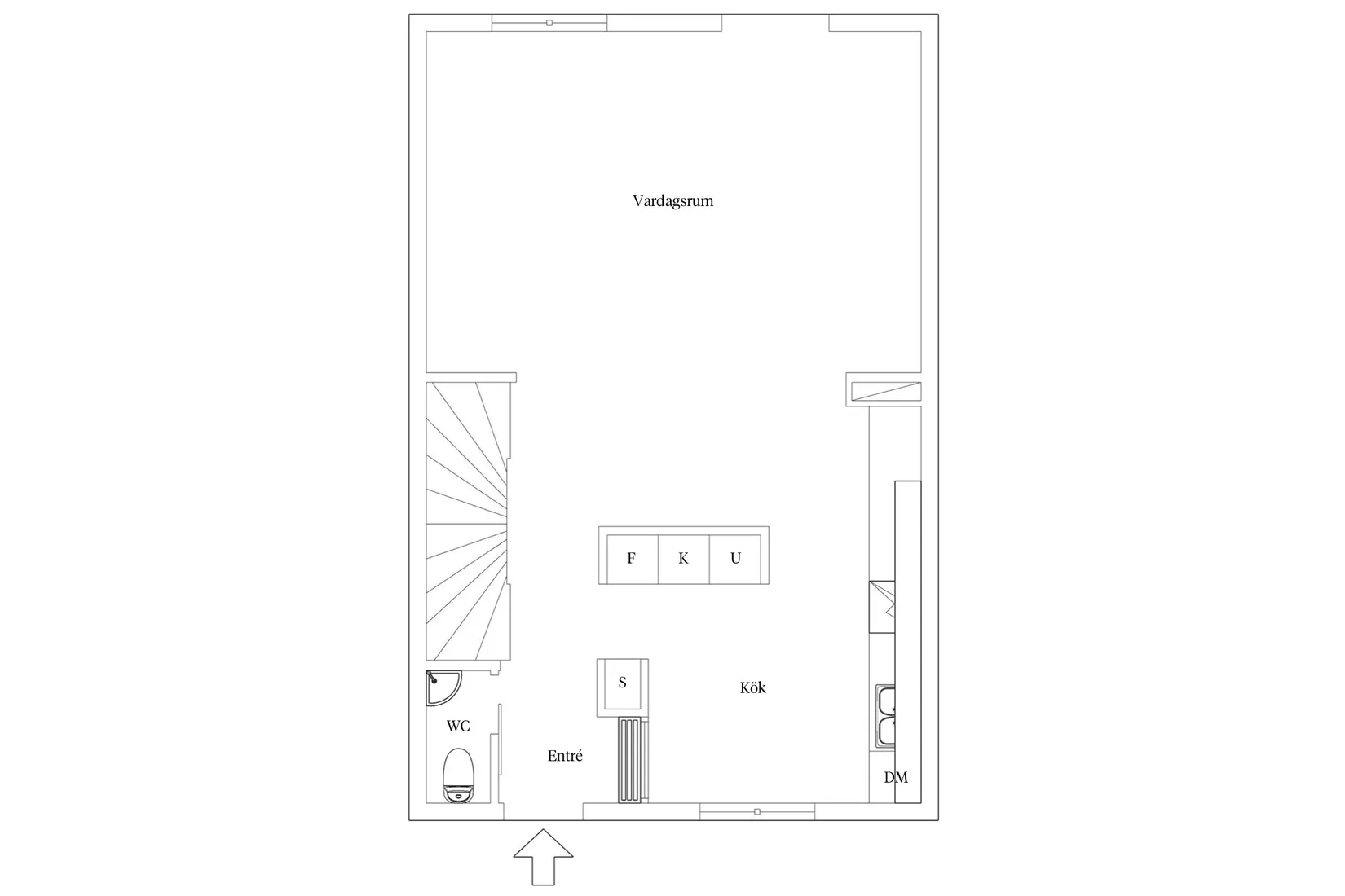 Bostadsrätt, Radhus, Själbodgatan 2A, Kulturkvadranten, Lund