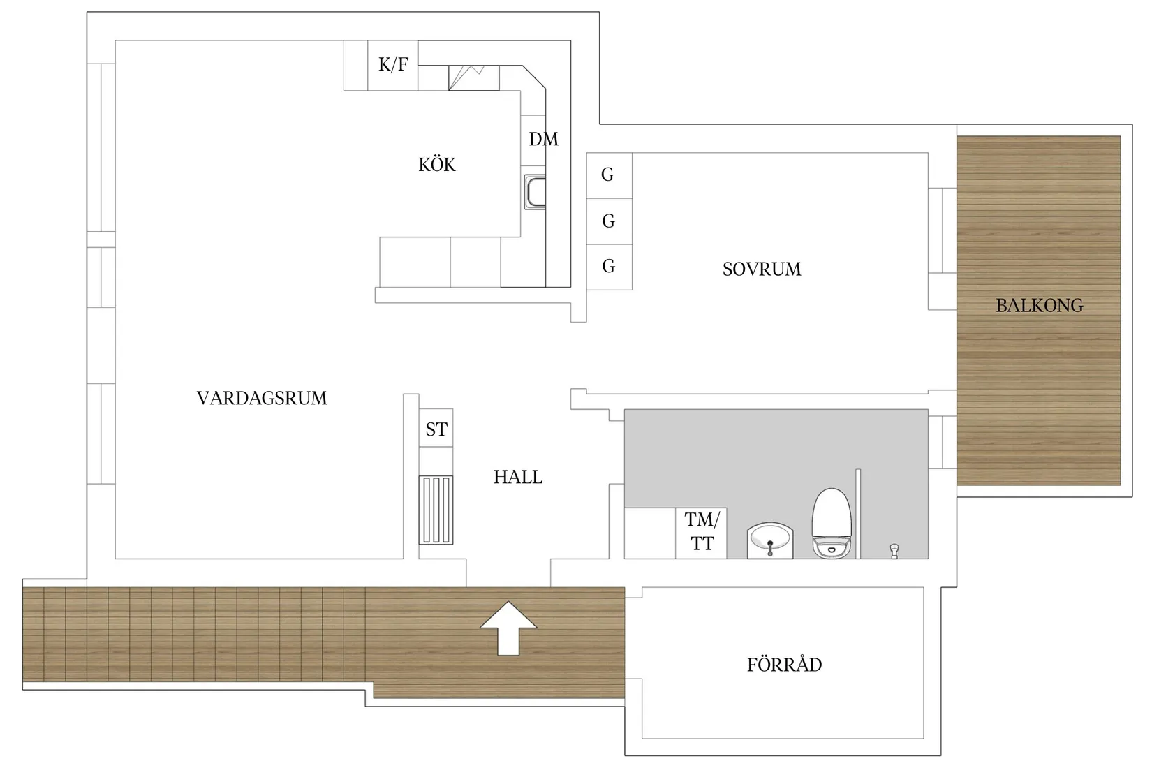 Bostadsrätt, Hallbovägen 18A, Alingsås - centralt, Alingsås