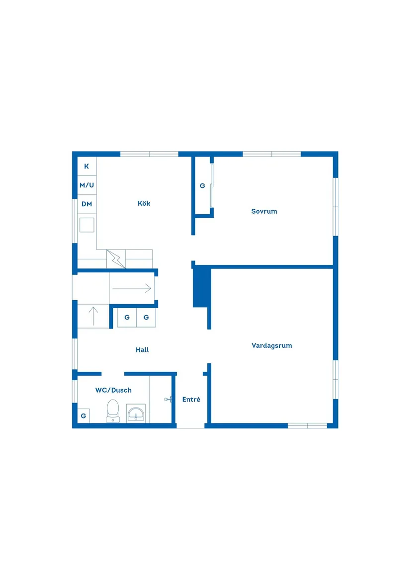 Villa, Hasslarödsvägen 20, Osby - Centralt, Osby