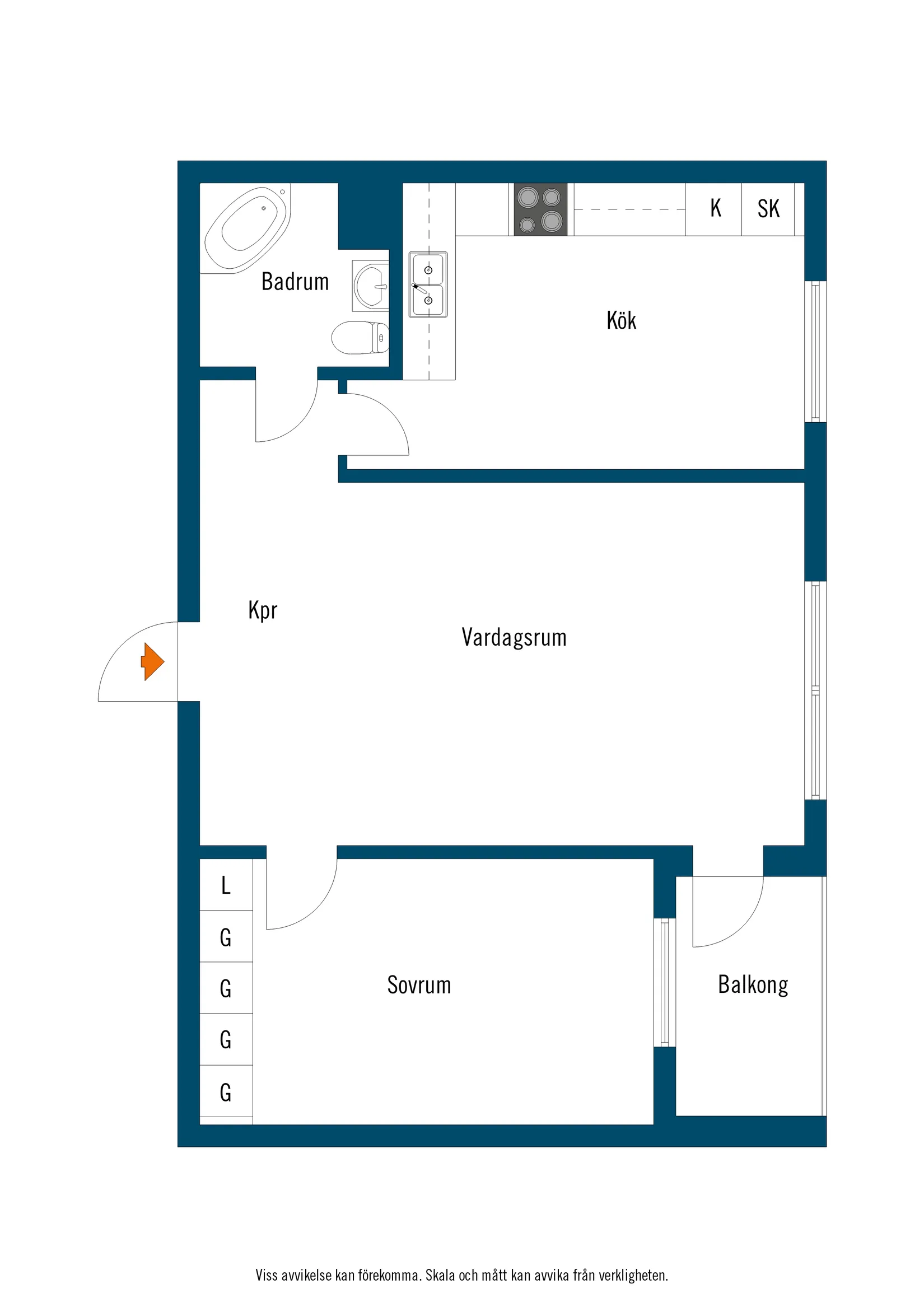Bostadsrätt, Karolingatan 16, Vita Höja, Malmö