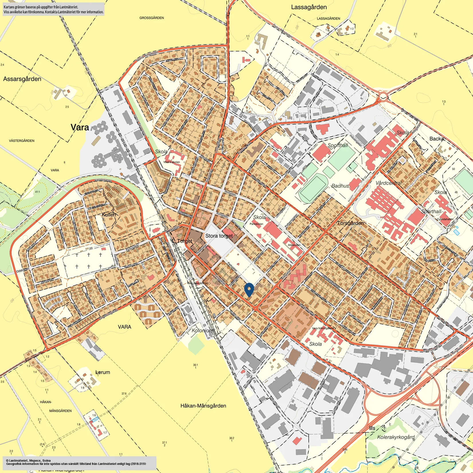 Bostadsrätt, Torggatan 21B, Centrala Vara, Vara