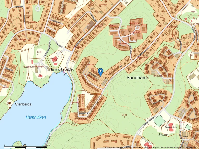 Villa, Radhus, Strömstigen 67, Gamla Sandhamn, Nynäshamn