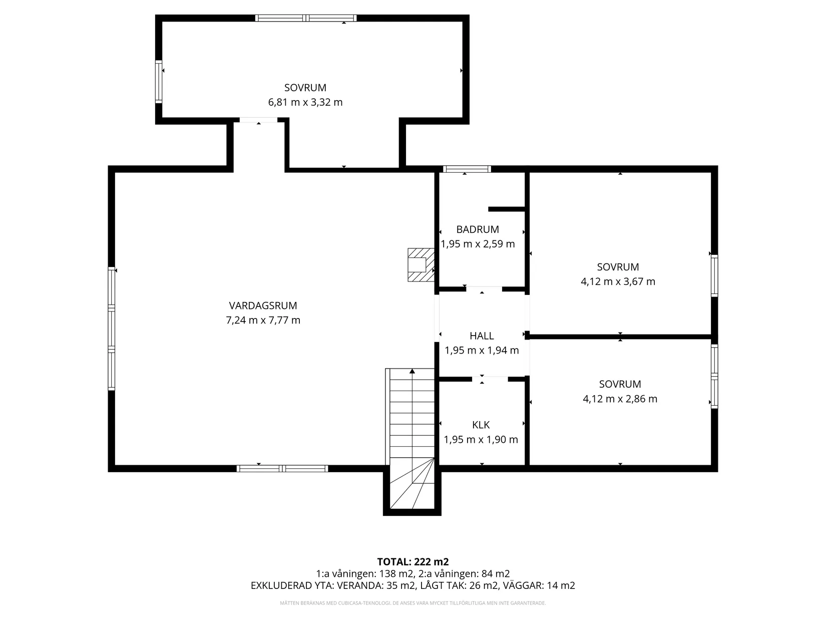 Villa, Granliden 17A, Brämhult, Borås