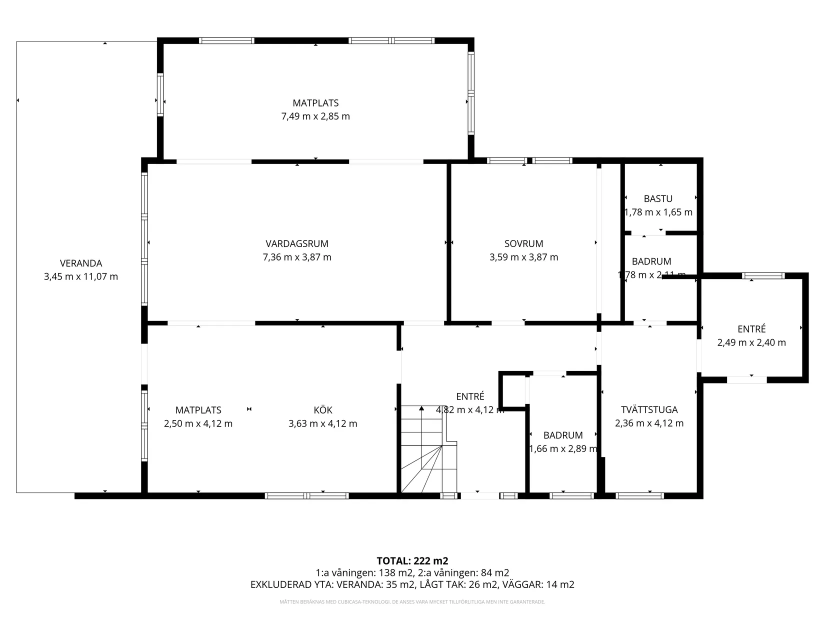 Villa, Granliden 17A, Brämhult, Borås