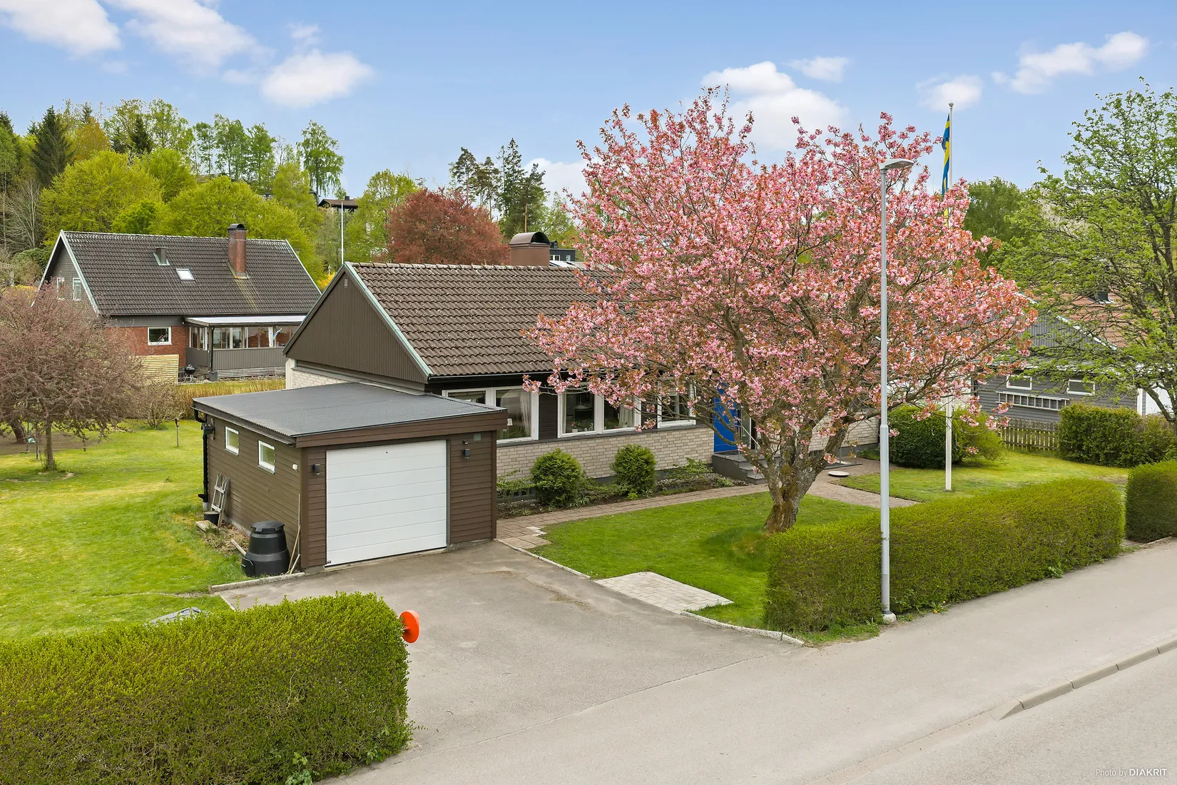 Villa, Gamla vägen 10, Floda-Berghult, Lerum