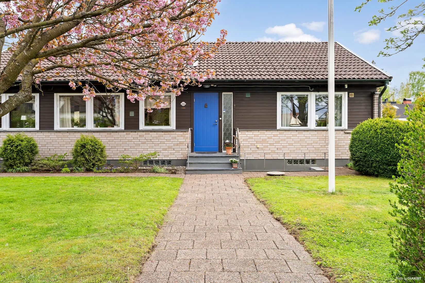 Villa, Gamla vägen 10, Floda-Berghult, Lerum