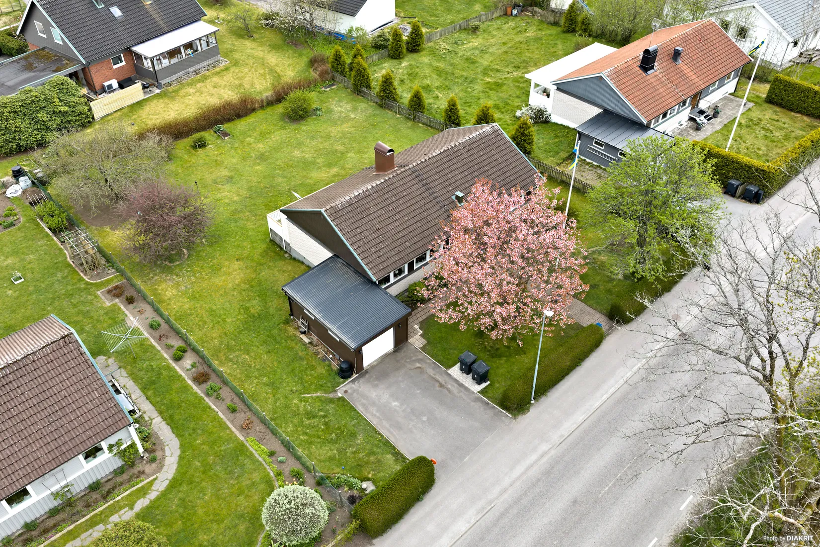 Villa, Gamla vägen 10, Floda-Berghult, Lerum