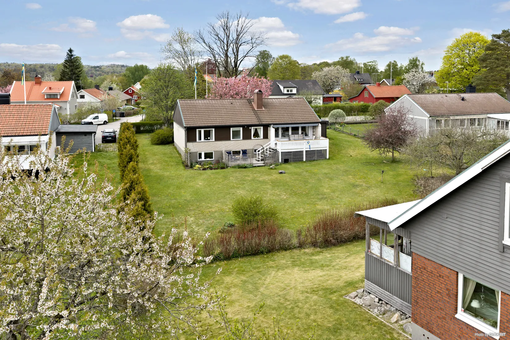 Villa, Gamla vägen 10, Floda-Berghult, Lerum