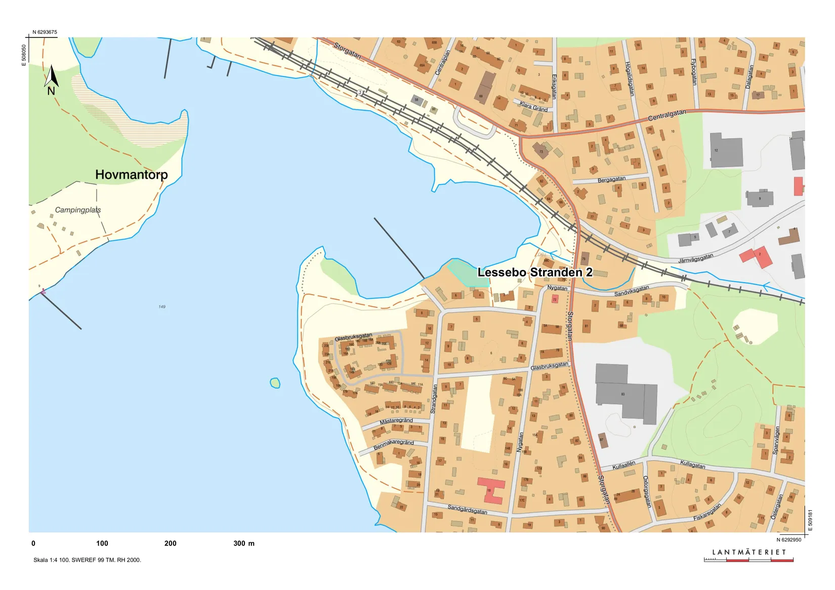 Tomt, Attraktiv strandtomt i idylliska Hovmantorp!, Hovmantorp, Lessebo