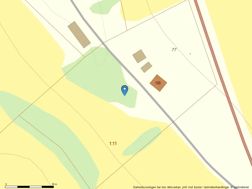 Villa, Flattom 133, Ramvik och Hälledal, Härnösand