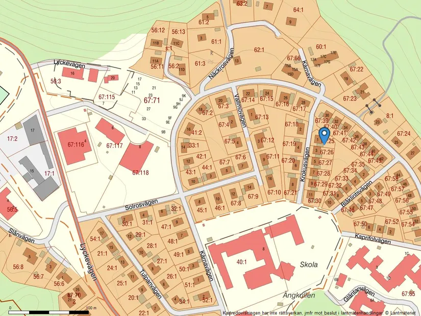 Villa, Radhus, Krokusvägen 1, Kärna, Kungälv