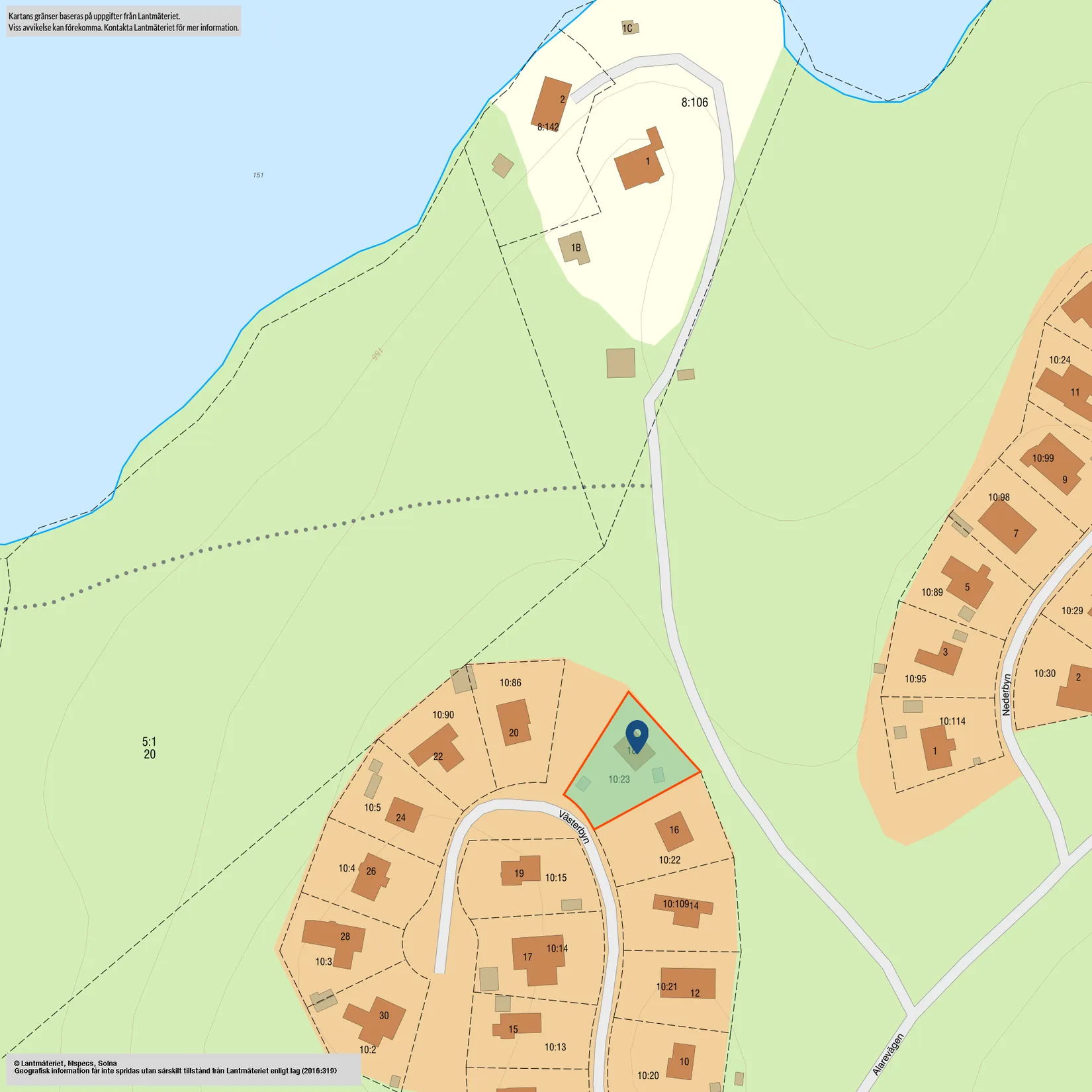 Villa, Västerbyn 18, Viared Sommarstad, Borås