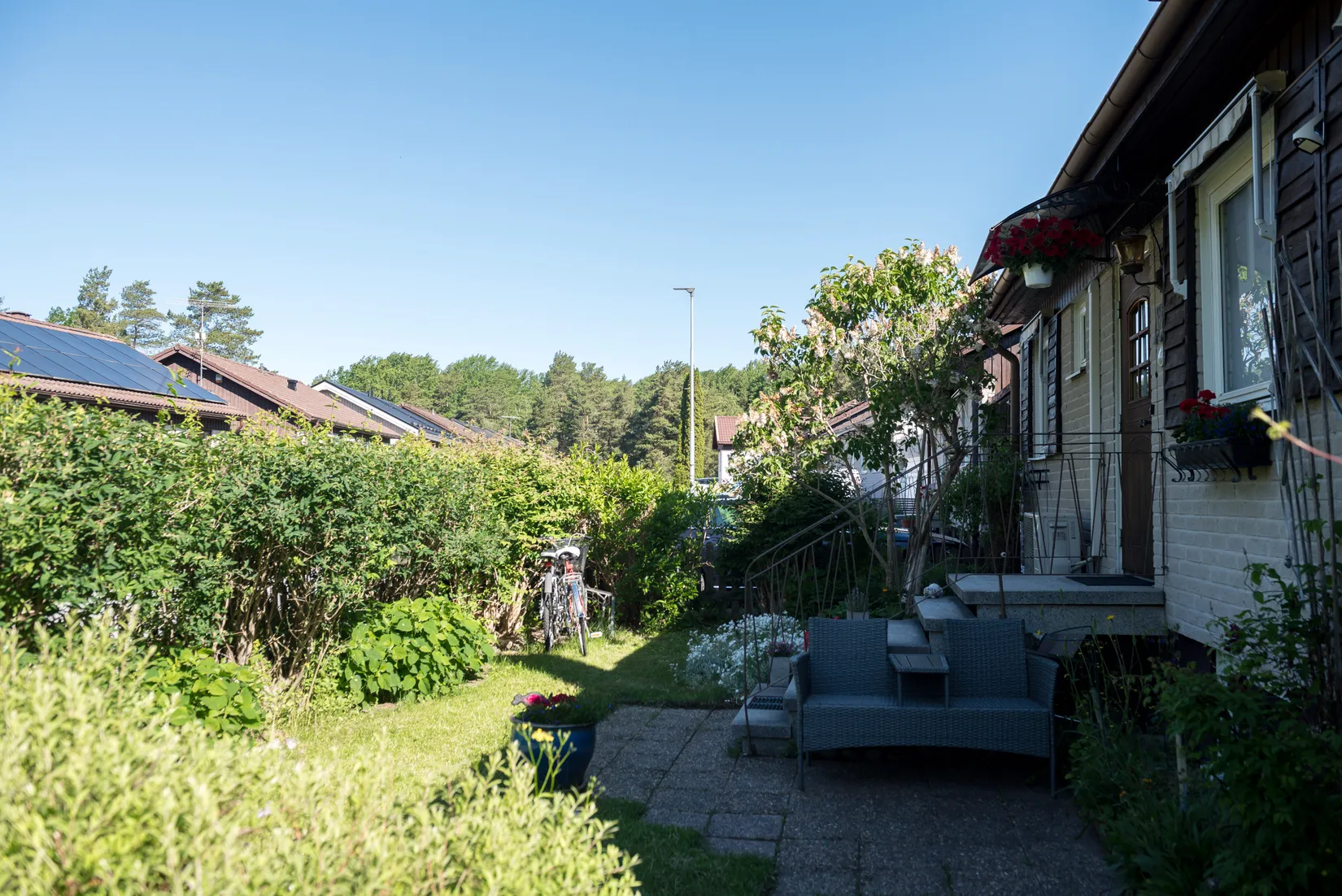 Villa, Radhus, Travvägen 12, Håbo
