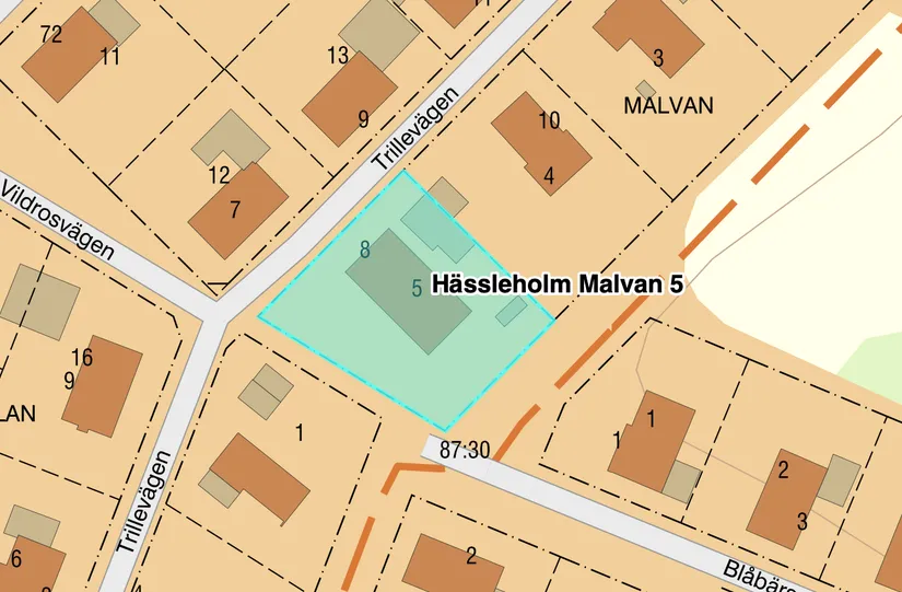 Villa, Trillevägen 8, Östervärn, Hässleholm