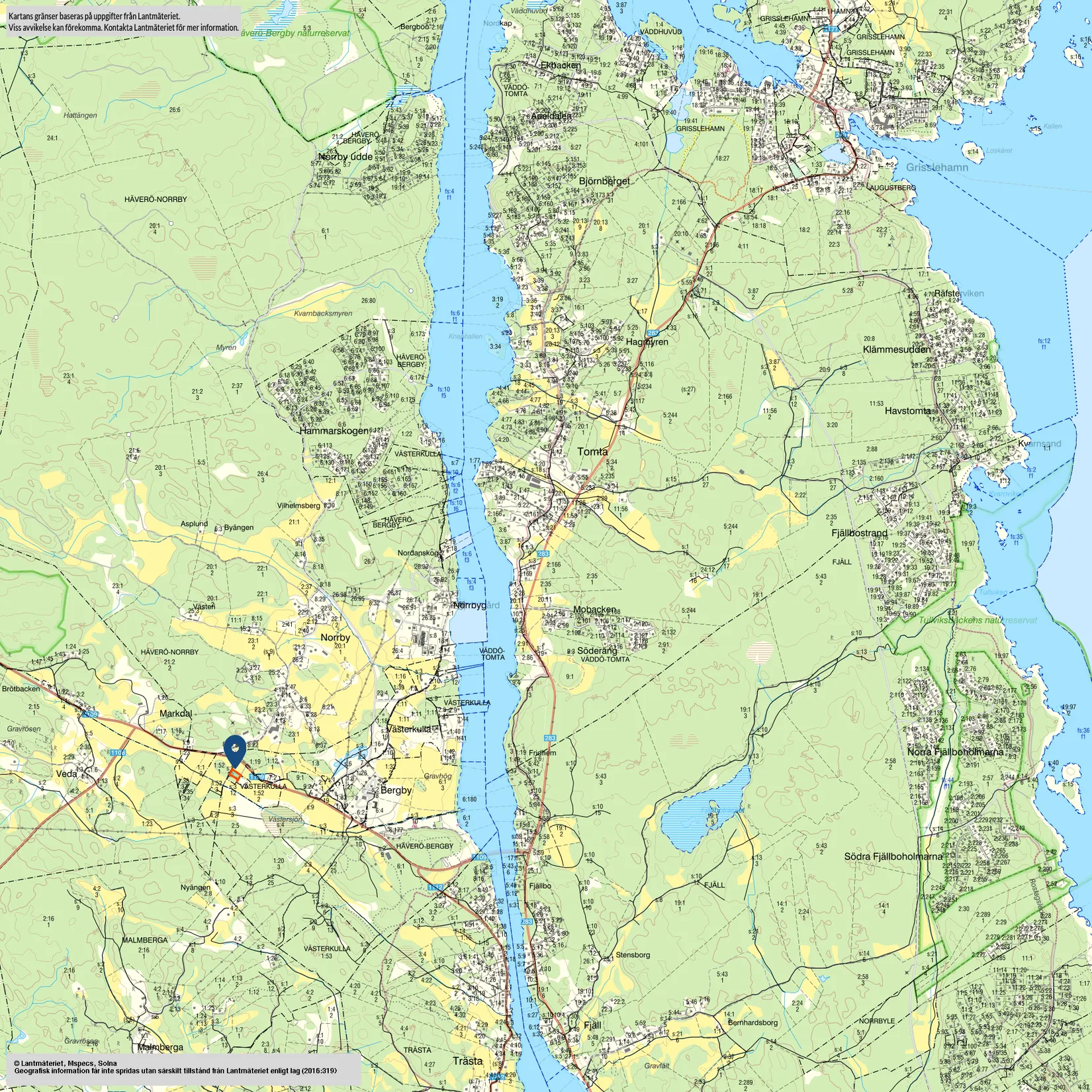 Fritidshus, Trästa broväg 126, Grisslehamn, Norrtälje