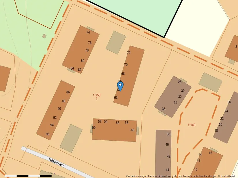 Bostadsrätt, Hästhoven 64, Bäckevik/Rönnäng, Tjörn