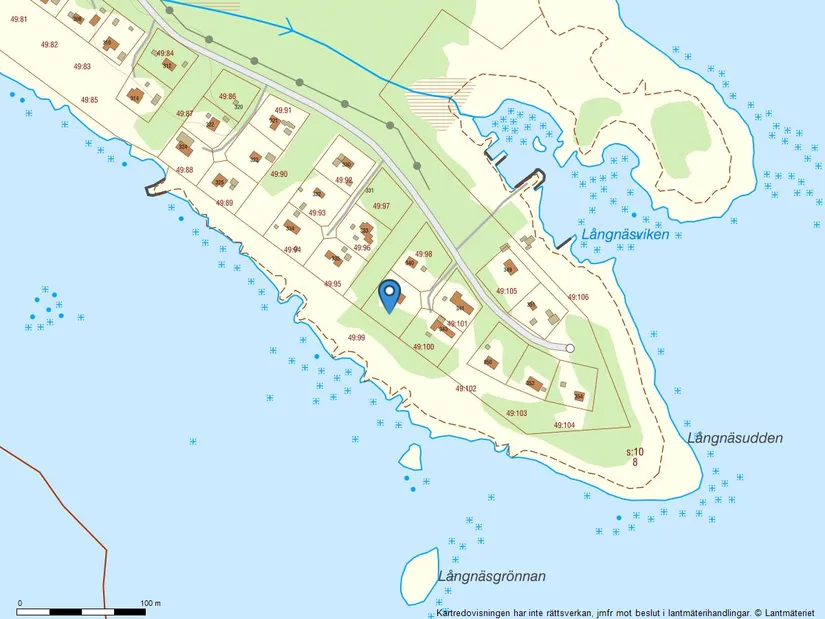 Fritidshus, Långnäsudden 342, Östanbäck ut mot kustremsan, Skellefteå