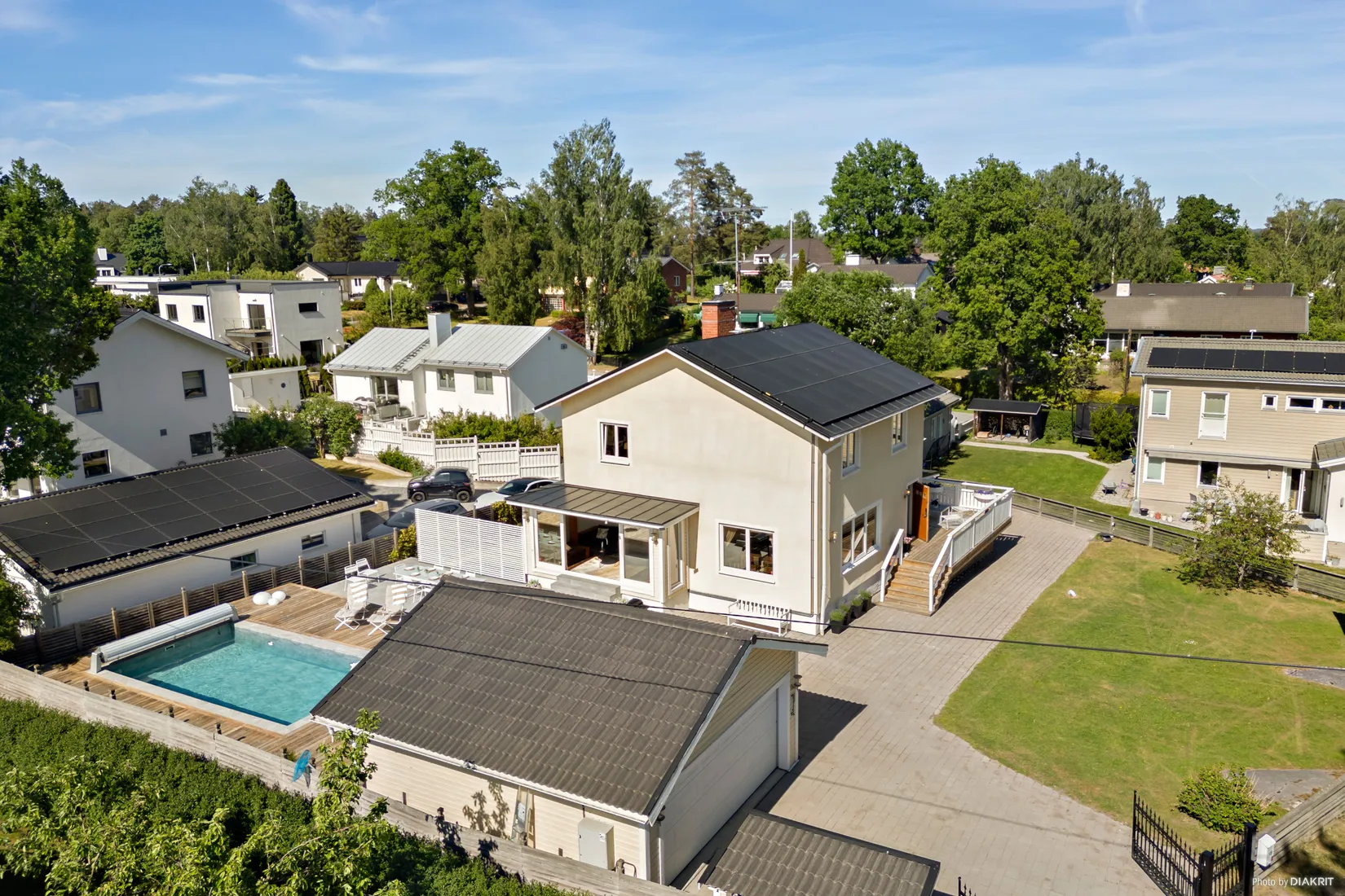 Villa, Lärkvägen 1B, Näsby Park, Täby