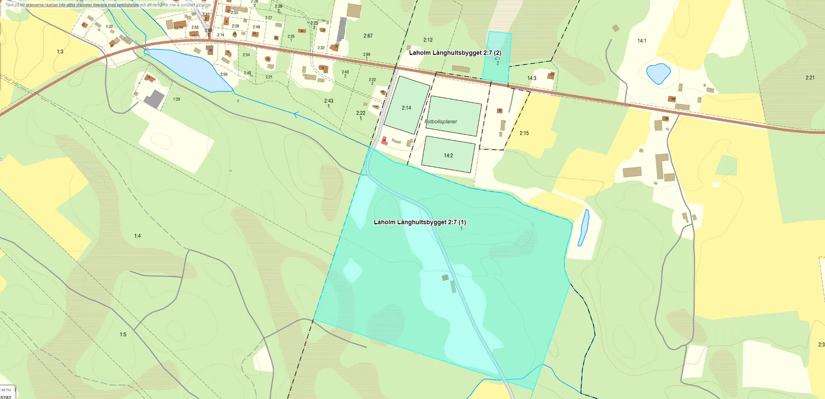 Gård/Skog, Östra Långhultsbygget Klaragården, Hishult, Laholm