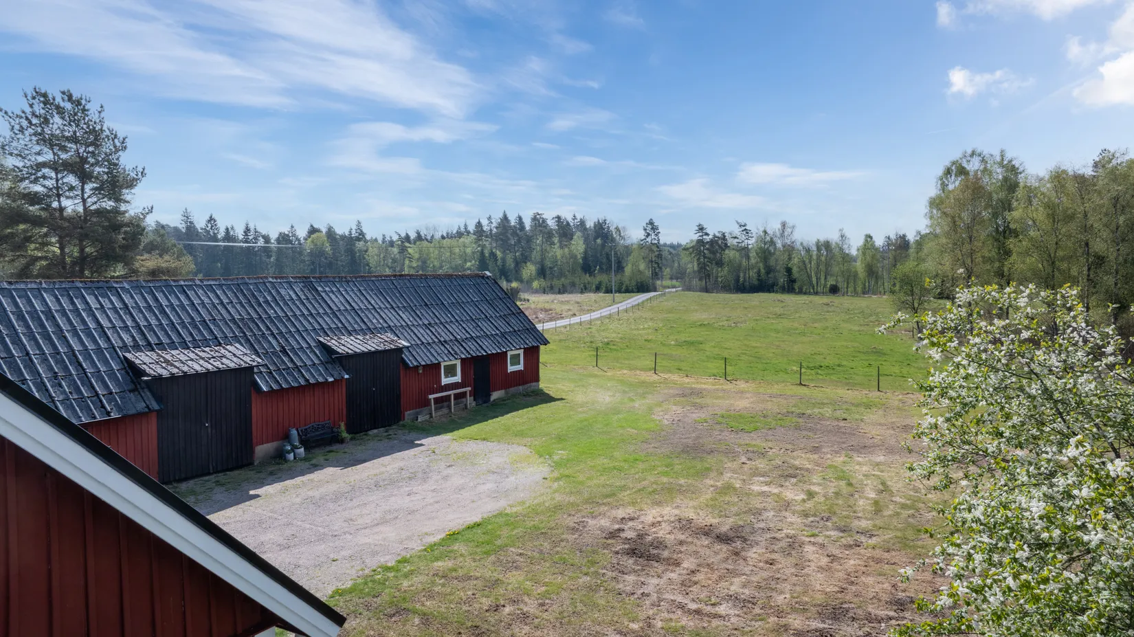 Gård/Skog, Östra Långhultsbygget Klaragården, Hishult, Laholm
