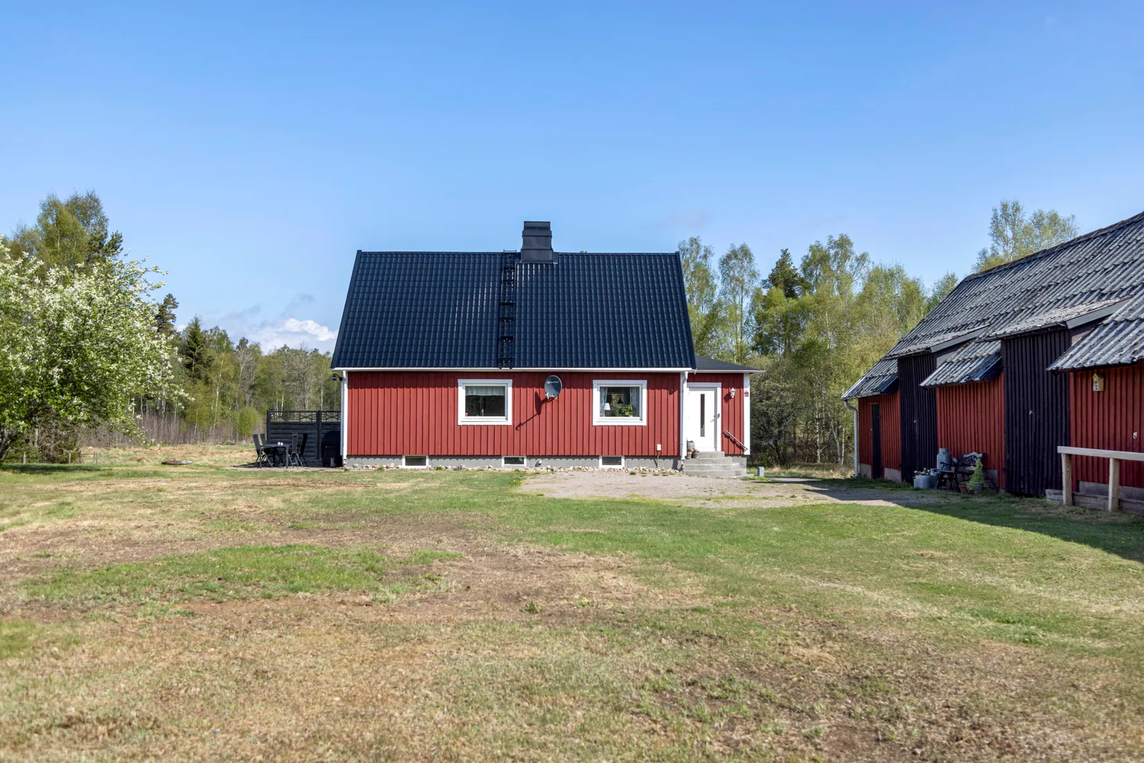 Gård/Skog, Östra Långhultsbygget Klaragården, Hishult, Laholm