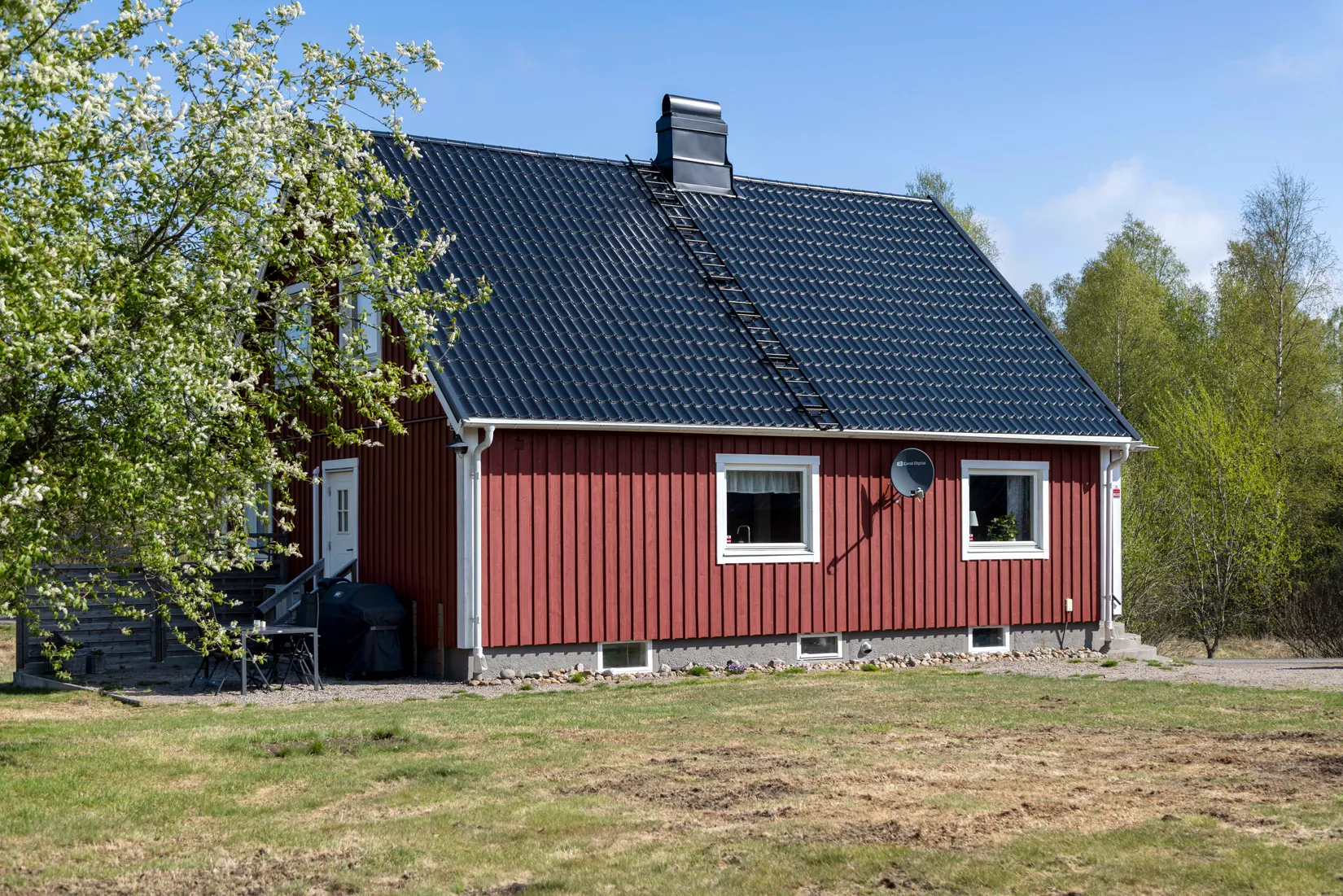 Gård/Skog, Östra Långhultsbygget Klaragården, Hishult, Laholm