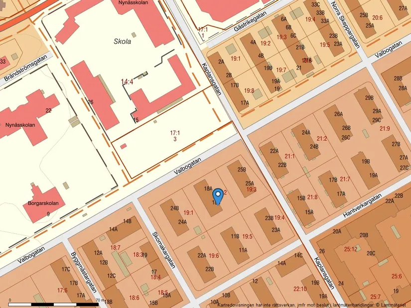 Bostadsrätt, Valbogatan 18B, Norr, Gävle