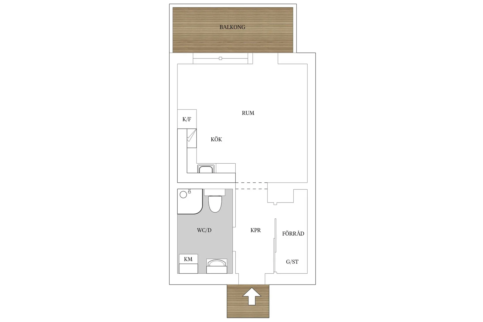 Bostadsrätt, Brändtorpsvägen 24, Getingen, Kalmar