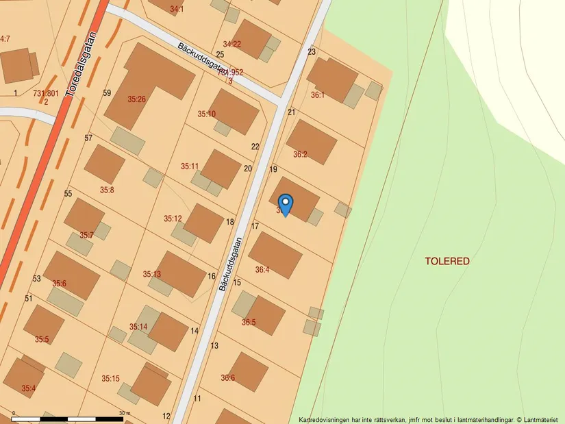 Villa, Bäckuddsgatan 19, Centrala Hisingen, Göteborg