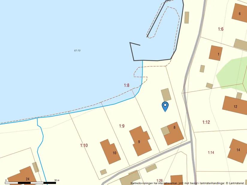 Fritidshus, Otterberget 8, Otterberget, Gullspång
