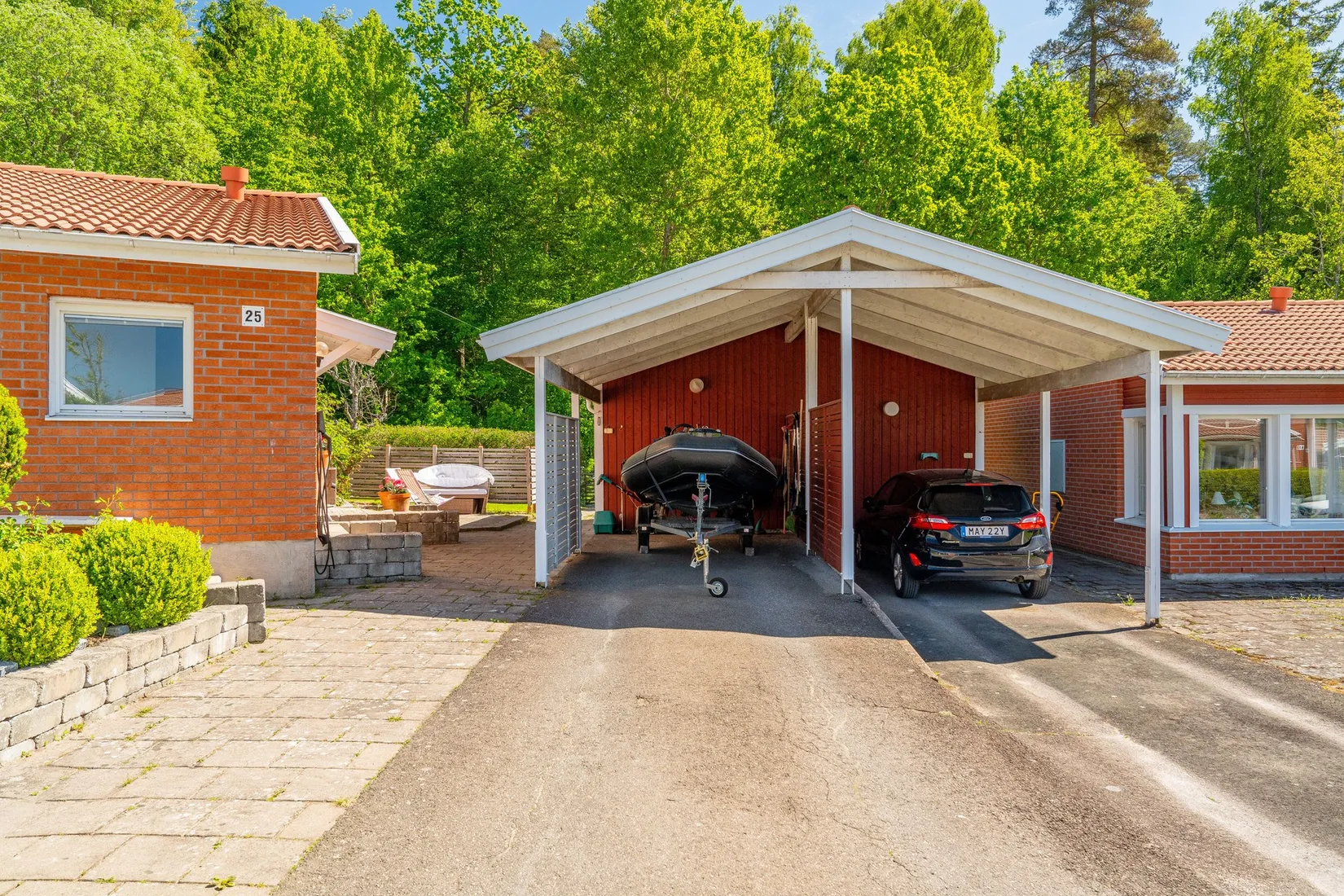 Radhus, Fröjdegårdsvägen 25, Stenhammar, Lidköping