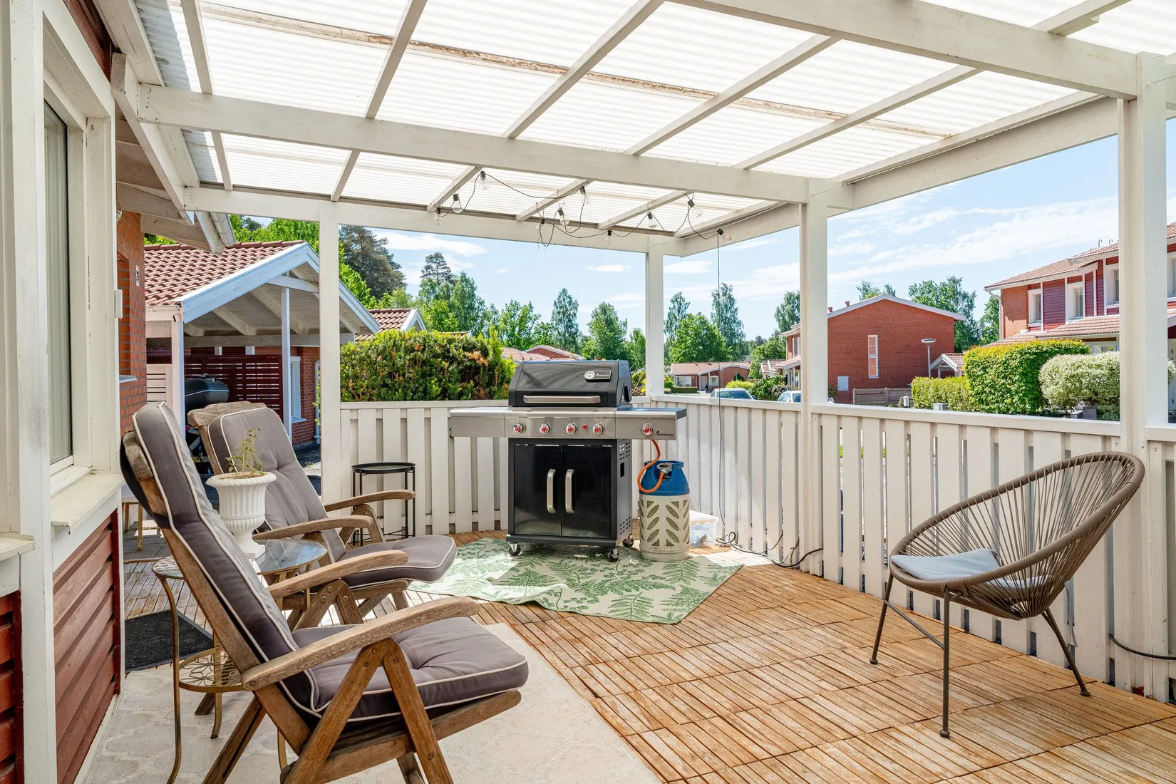Radhus, Fröjdegårdsvägen 25, Stenhammar, Lidköping
