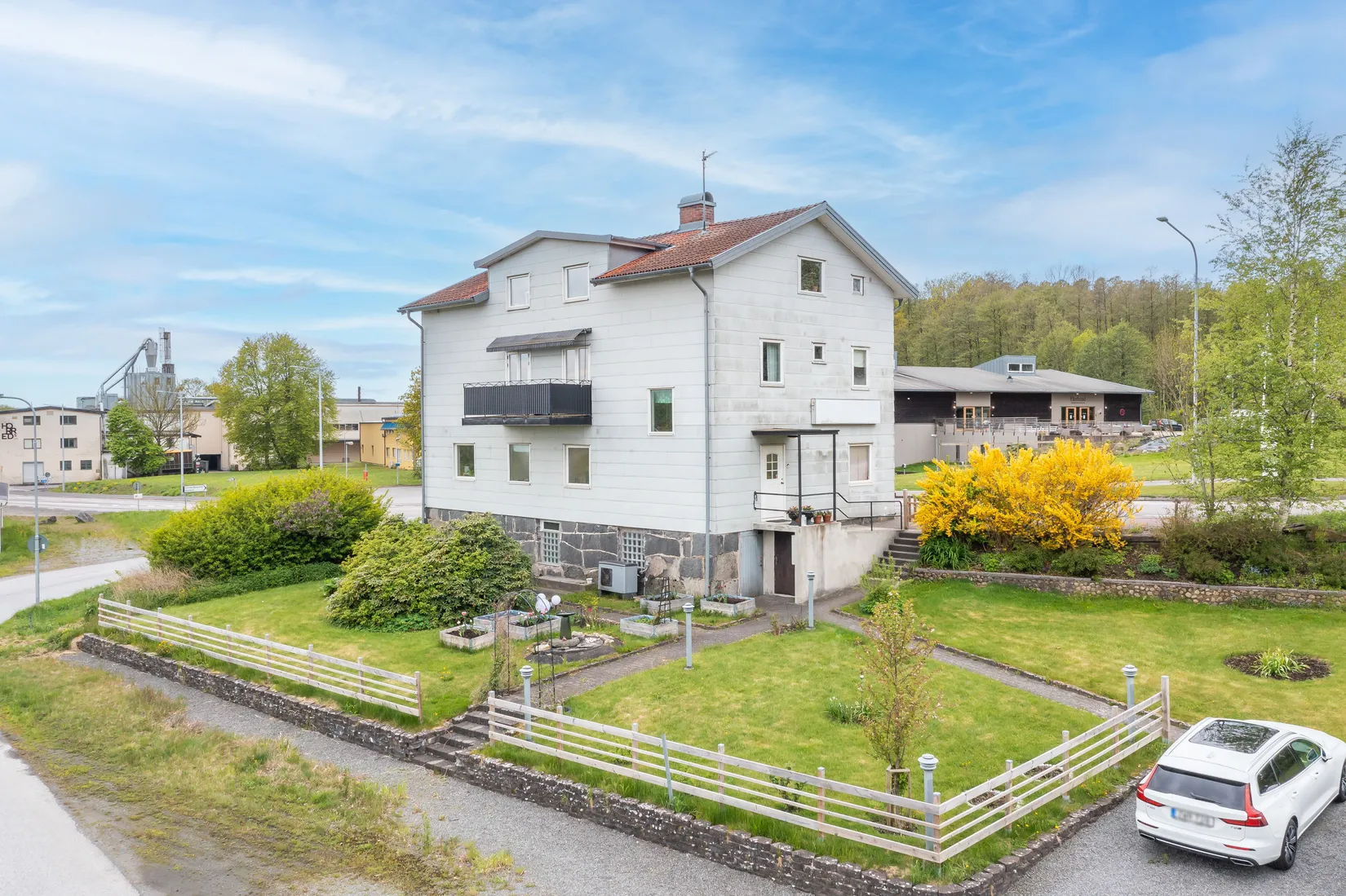 Villa, Linnevägen 1, Horred, Mark