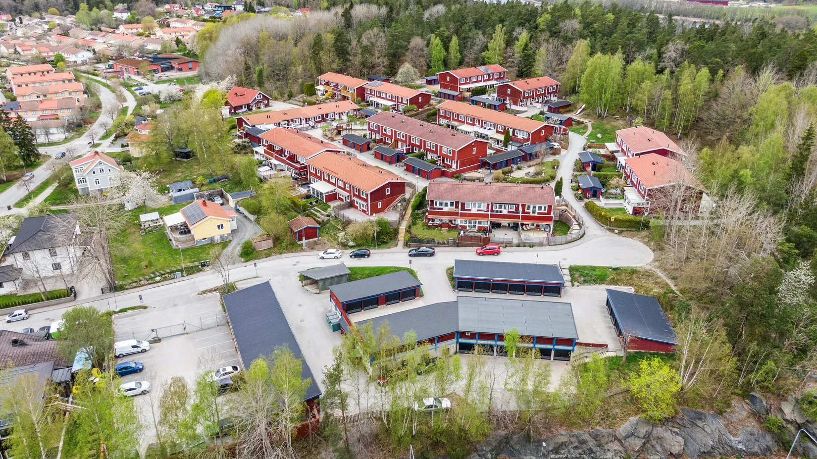 Villa, Radhus, Kottestigen 27, Vretarna / Tumba, Botkyrka