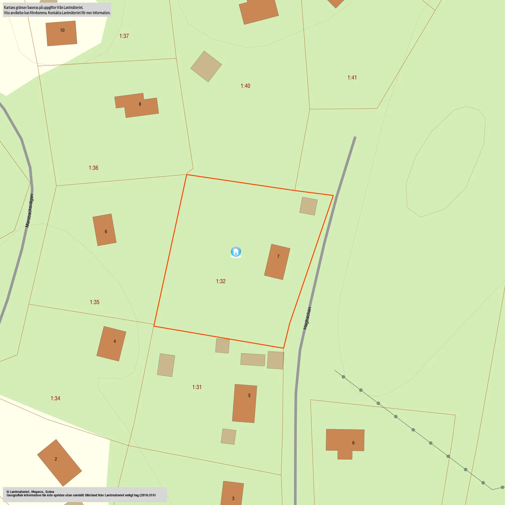 Fritidshus, Hagbacken 7, Marsbacken, Norrtälje