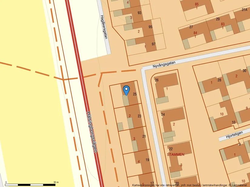 Villa, Nyvångsgatan 25, Esperanza, Landskrona