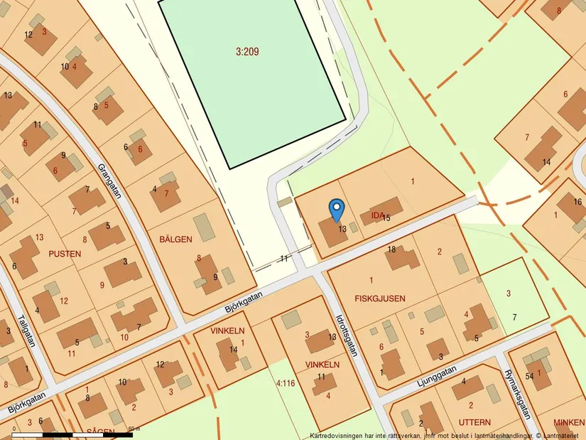 Villa, Björkgatan 13, Bjärnum, Hässleholm