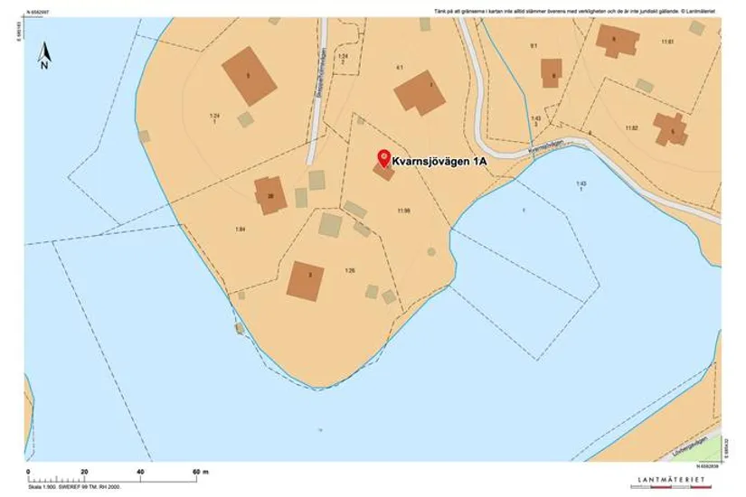 Villa, Kvarnsjövägen 1+1A, Saltsjö-Boo, Nacka