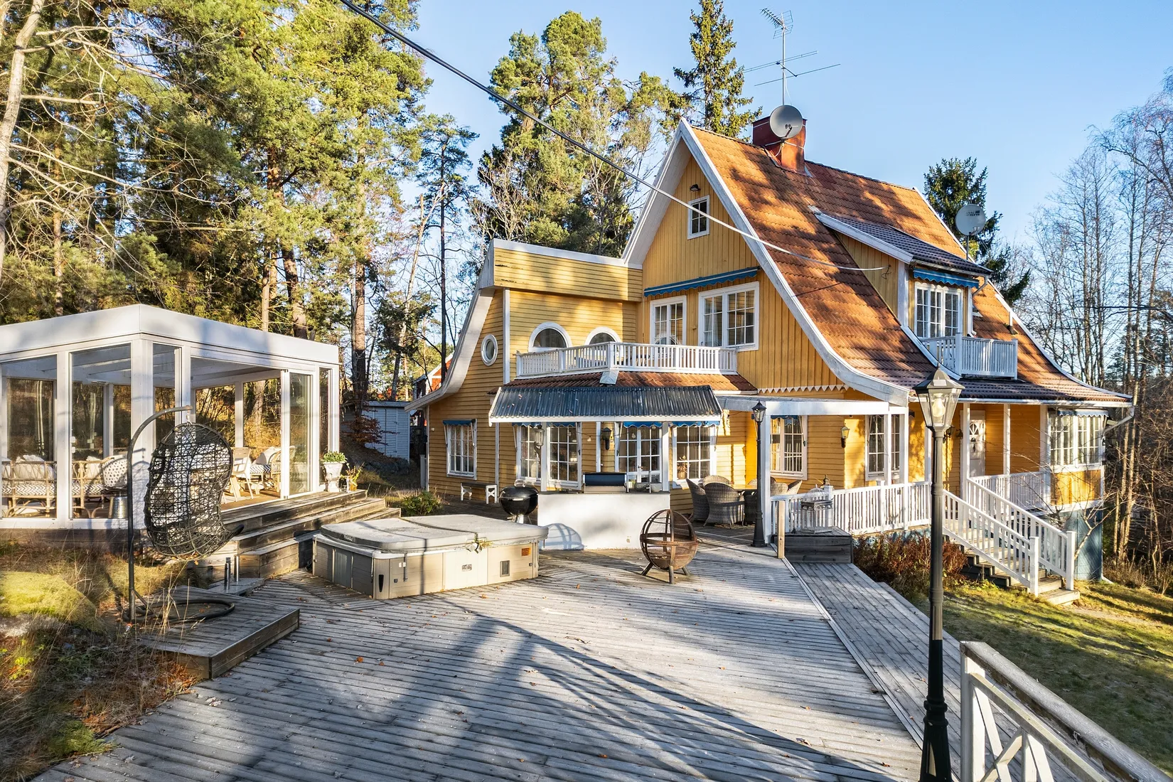 Villa, Kvarnsjövägen 1+1A, Saltsjö-Boo, Nacka