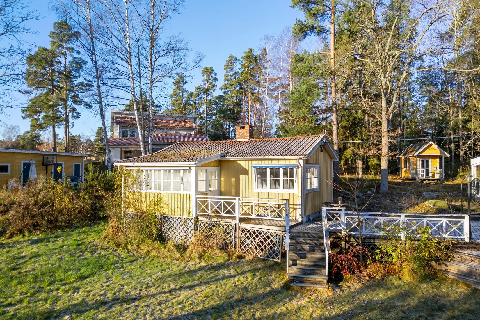 Villa, Kvarnsjövägen 1+1A, Saltsjö-Boo, Nacka