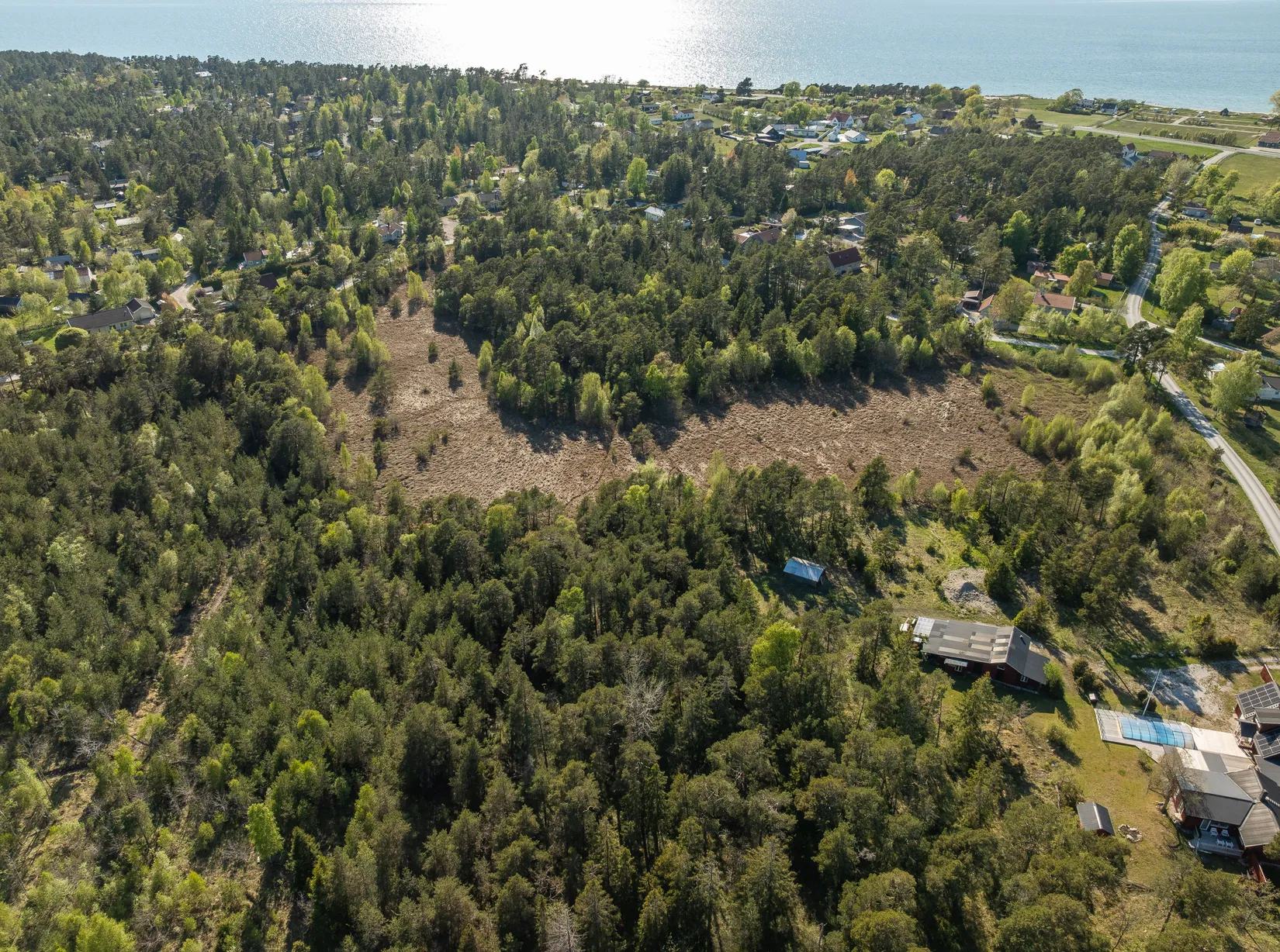 Gård/Skog, Gutebyvägen / Brandvägen, Tofta, Gotland